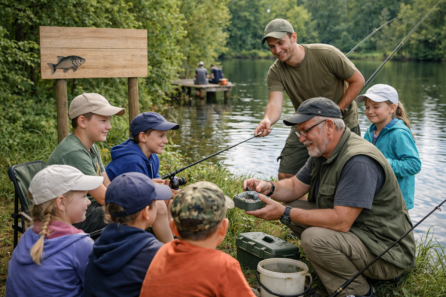 Dětský rybářský kroužek